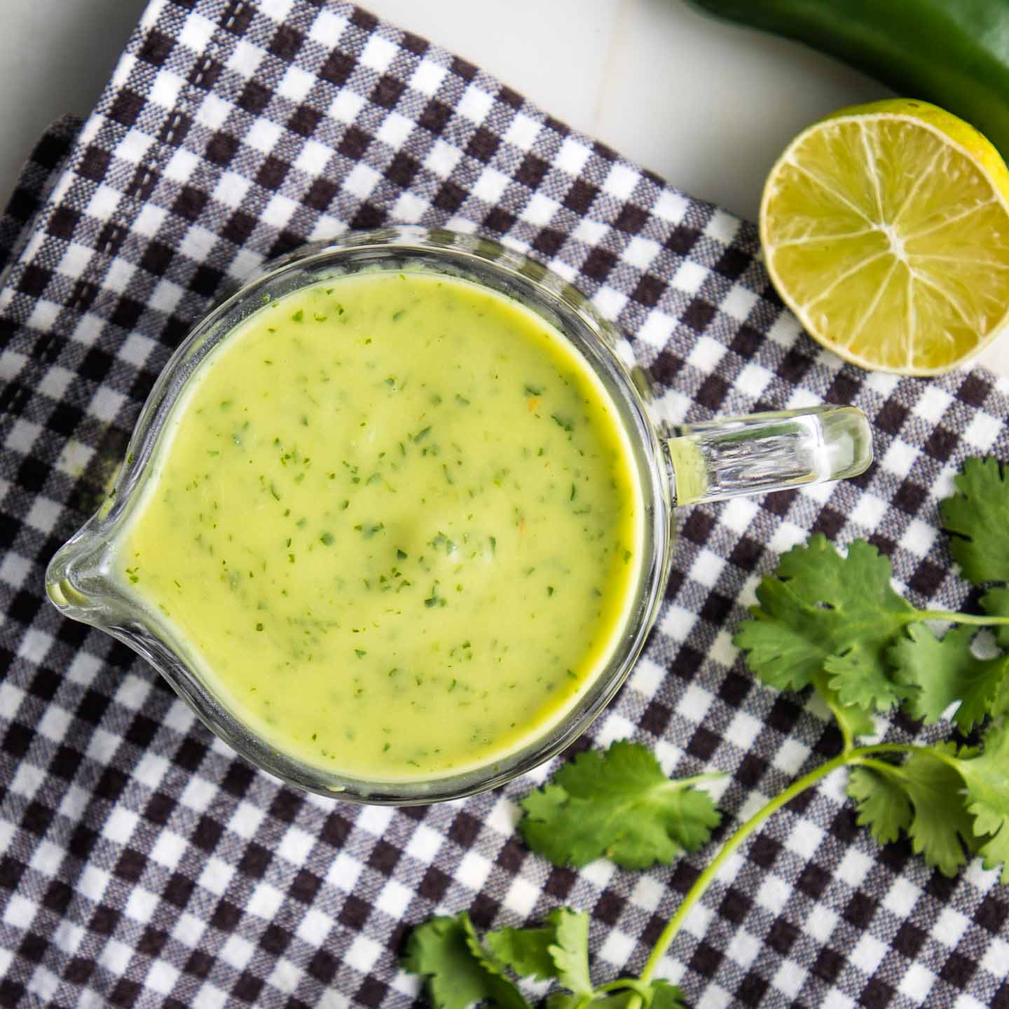 How to Make the Best Vegan Avocado Cilantro Dressing